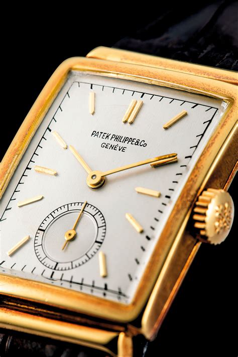 patek philippe rectangular watch